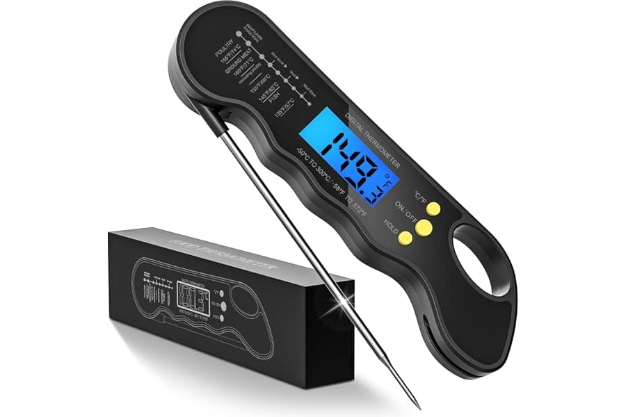 Best Instant Read Meat Thermometer for BBQ & Grilling