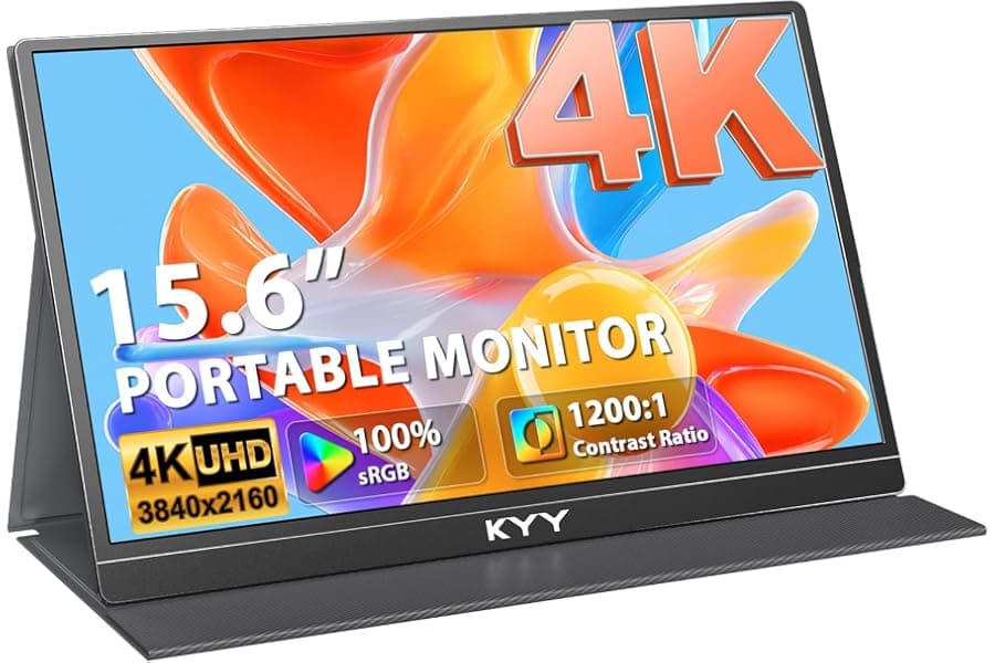 4K Portable Gaming Monitor for Laptops and Consoles
