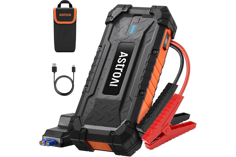Portable 4000A Car Jump Starter for Gas & Diesel Engines