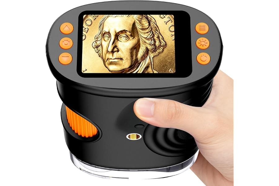 Handheld Digital Microscope for Collectors