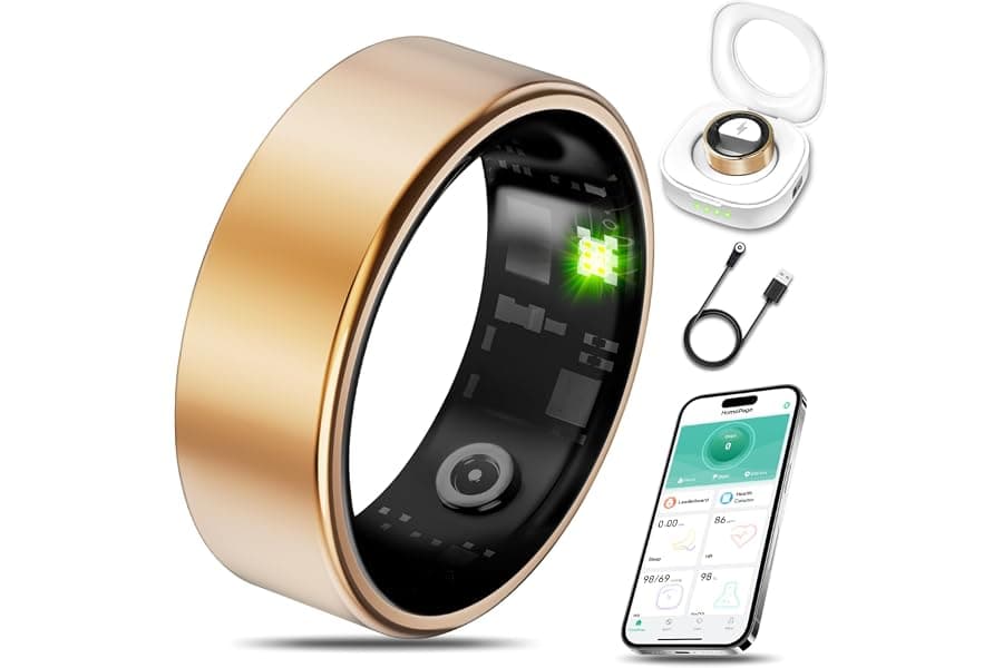 Smart Health Ring for Sleep and Activity Tracking