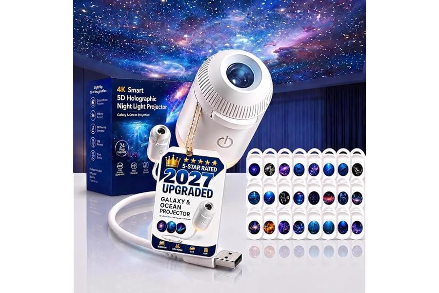 Galaxy & Ocean Projector for Bedroom Ceilings