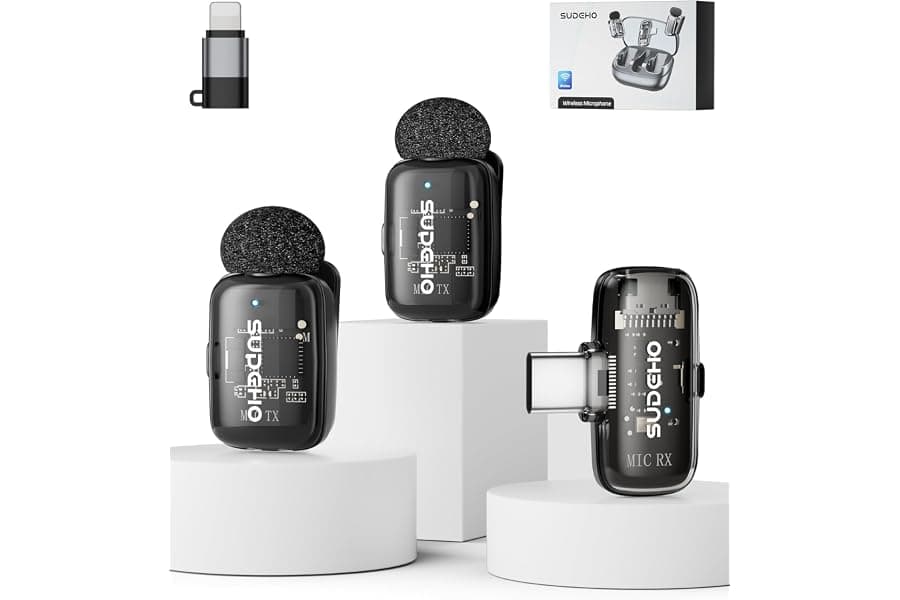 Best Wireless Lavalier Mics for Content Creators