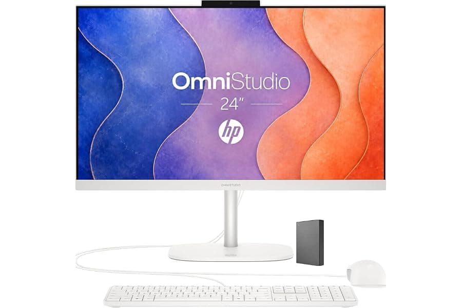 24-Inch All-in-One Desktop with 16GB DDR5 RAM