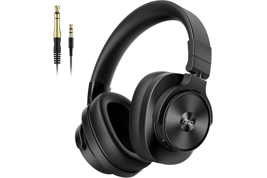 Professional Studio Monitor Headphones for Mixing