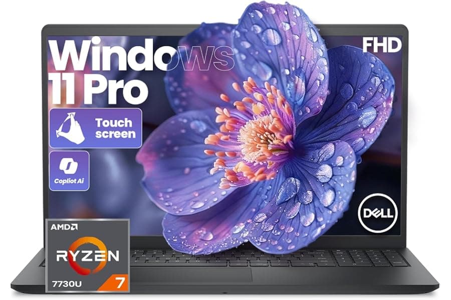 High-Performance Touchscreen Laptop with AI