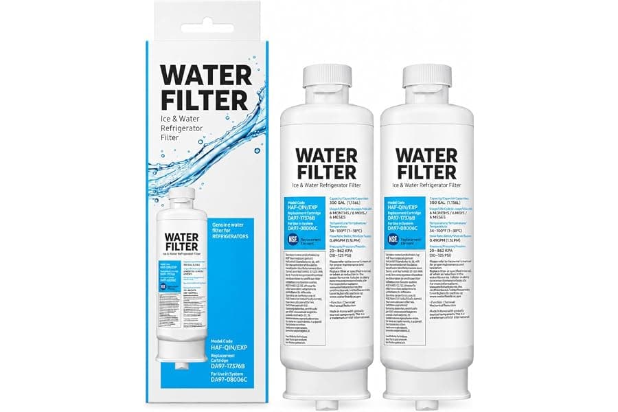 Refrigerator Water Filter Replacement 2-Pack