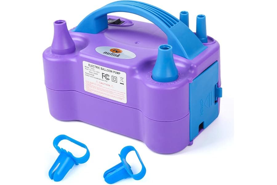 Best Electric Portable Dual Nozzle Balloon Pump 2026