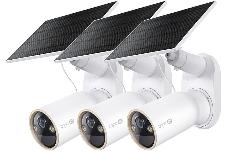 Wireless Outdoor Security Camera with Solar Charging