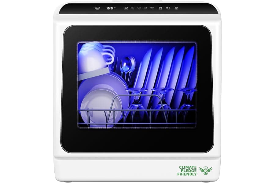 Portable Countertop Dishwasher for Apartments & RVs