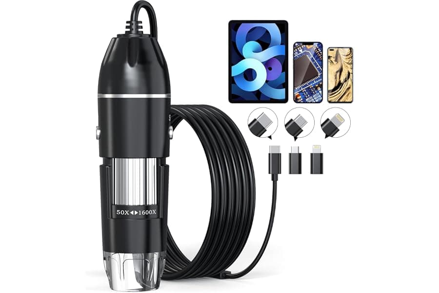 Handheld USB Digital Microscope 50x-1600x Magnification