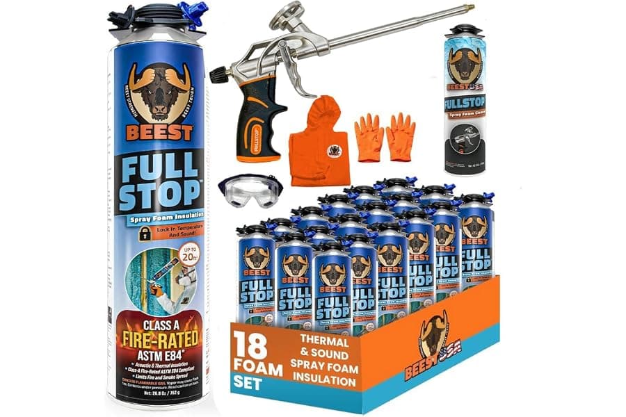 Best DIY Spray Foam Insulation Kit for Walls