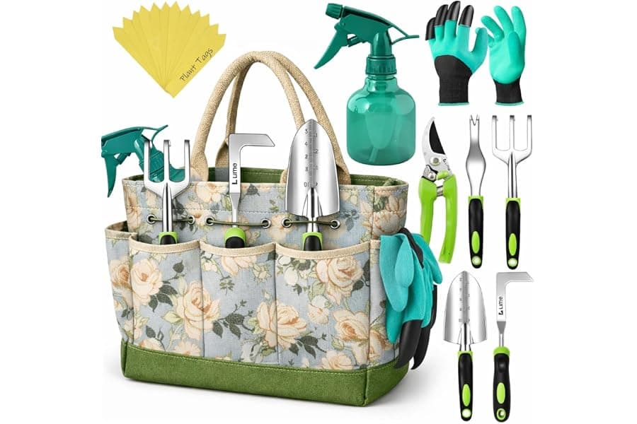 Heavy Duty Ergonomic Gardening Tools Set