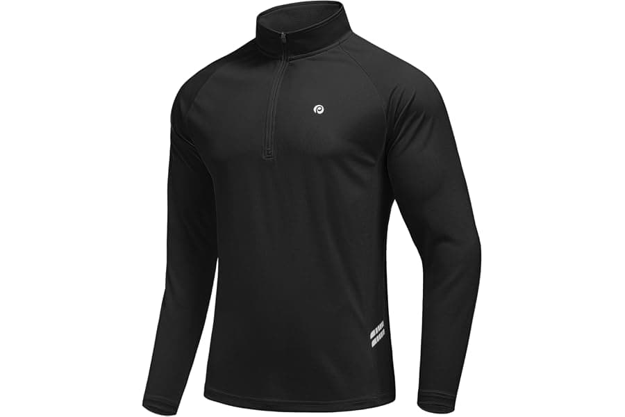Lightweight Quarter Zip Pullover for Golf and Workouts