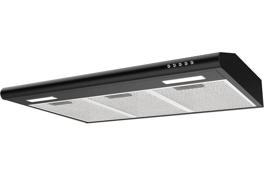30 Inch Under Cabinet Range Hood with Anti-Fingerprint Design