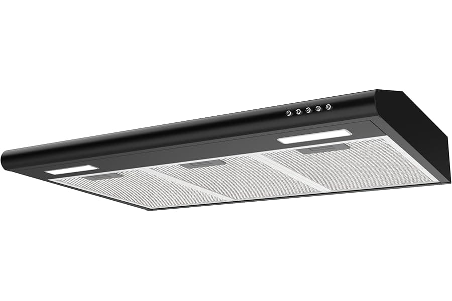 30 Inch Under Cabinet Range Hood with Anti-Fingerprint Design