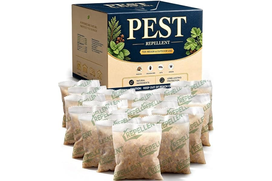 Natural Peppermint Mouse Repellent Pouches
