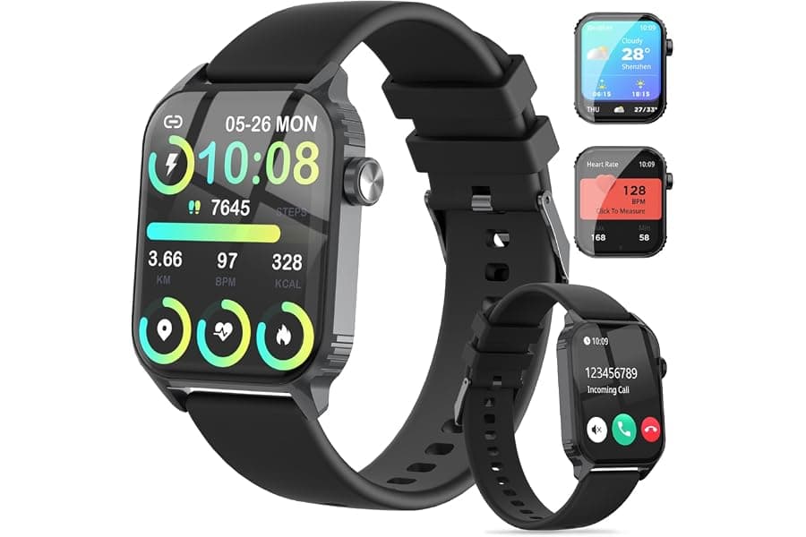 Smartwatch with Alexa: 120 Sports Modes for Fitness Tracking