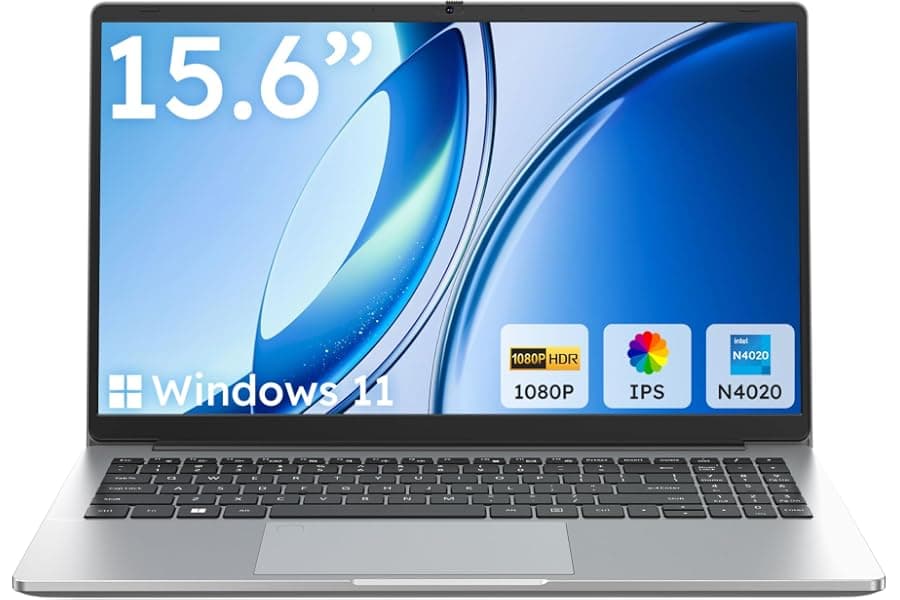 15.6" Laptop with Fast Charging and Privacy Camera