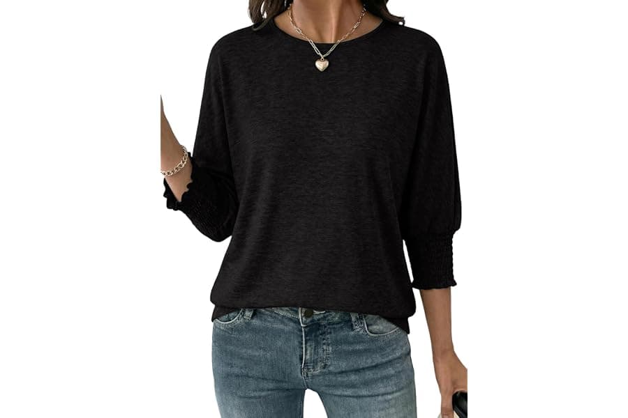 Best Versatile Three-Quarter Sleeve Crew 2026