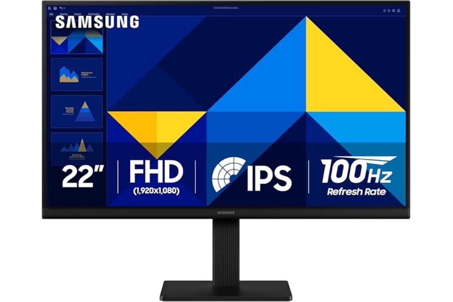 22-inch IPS Monitor with Eye Care for Office Work