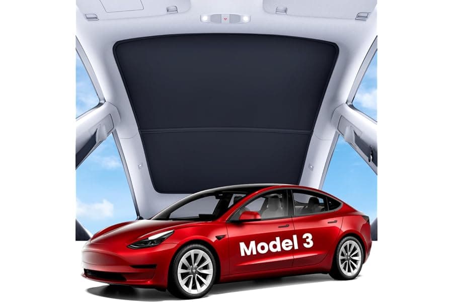 Best Tesla Model 3 Sunshade Roof Cover 2026
