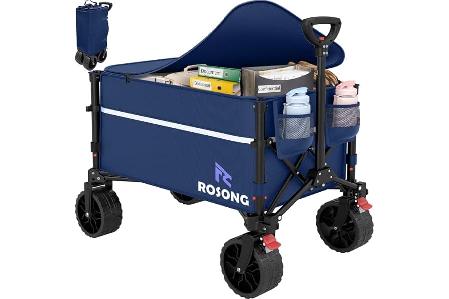 Best Collapsible Wagon Cart for Camping & Gardening