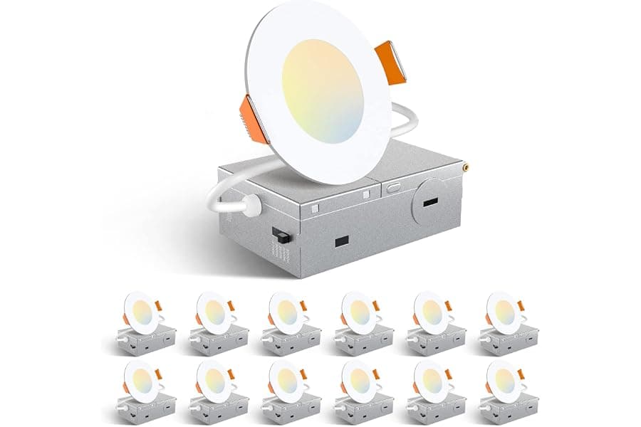 Best 5CCT LED Recessed Ceiling Lights 2026