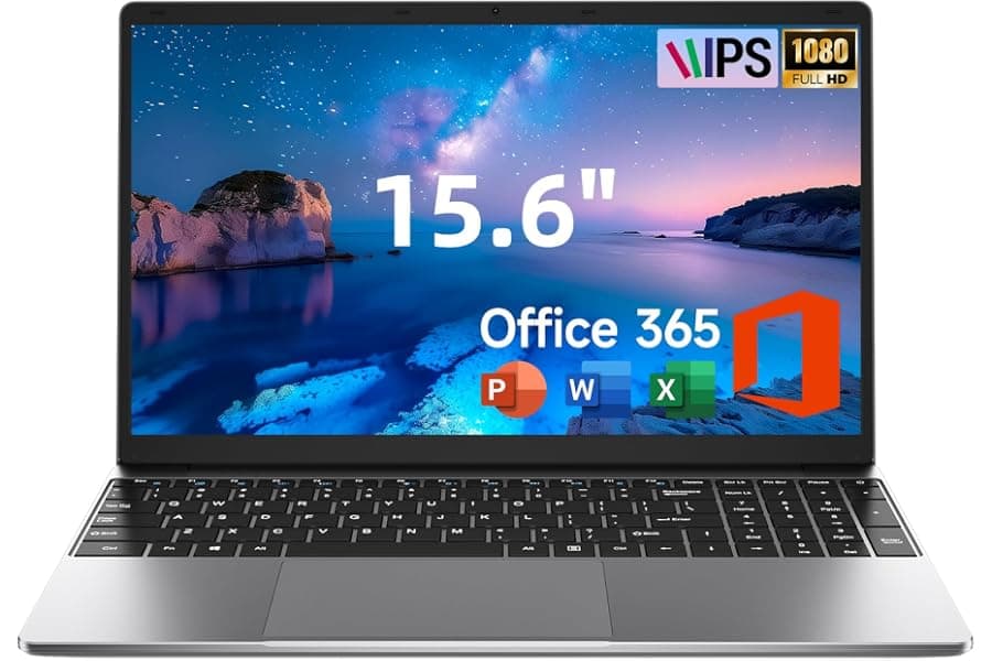 Budget 15.6 Laptop with Office 365 & Expandable Storage