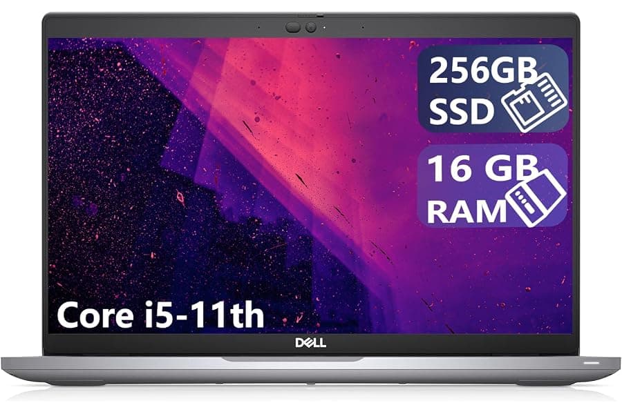 Business Laptop: Intel Core i5, 16GB RAM, 256GB SSD