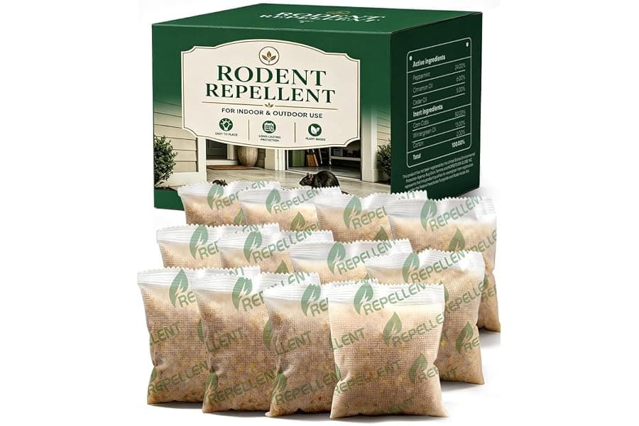 Natural Mouse Repellent Pouches for Home