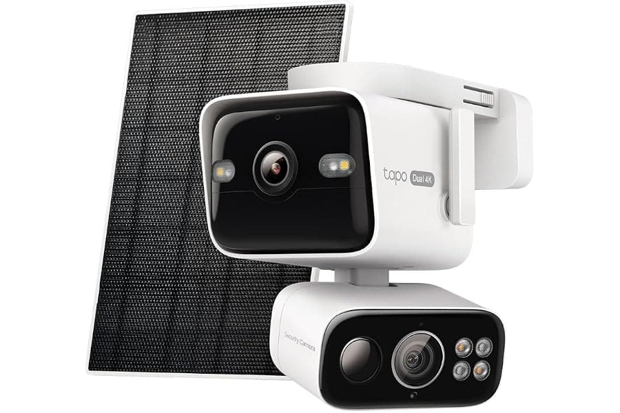 4K Dual Lens Wireless Pan/Tilt Security Camera for Outdoor