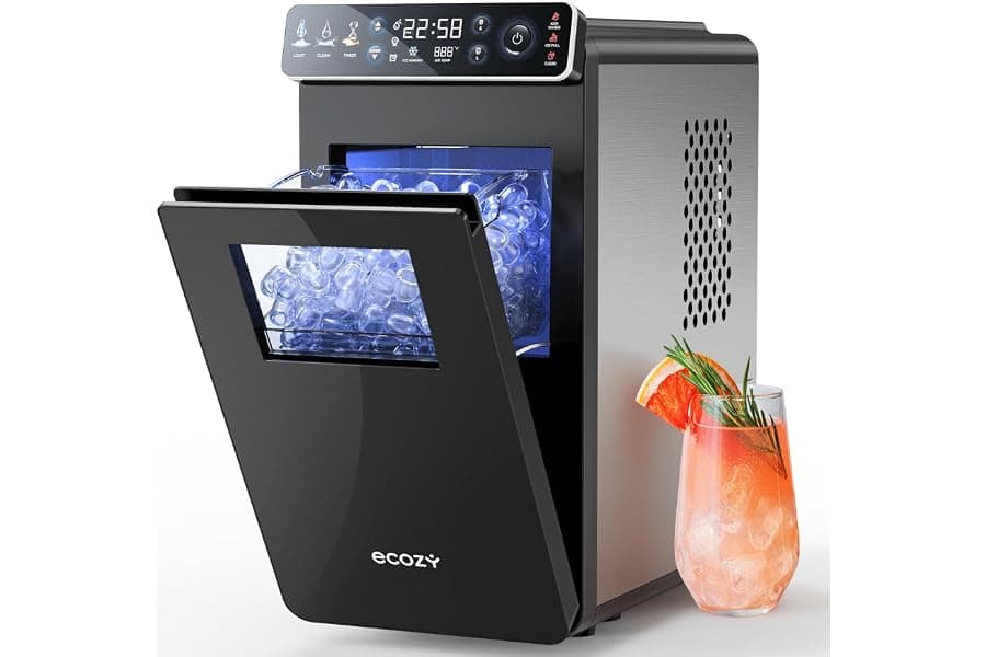 Compact Countertop Ice Maker for Home & RV Use