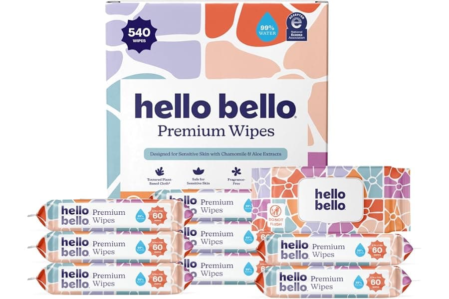 Premium Gentle Wipes for Sensitive Baby Skin