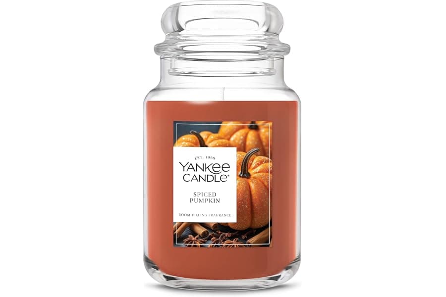 Best Spiced Pumpkin Scented Candle for Fall Ambiance