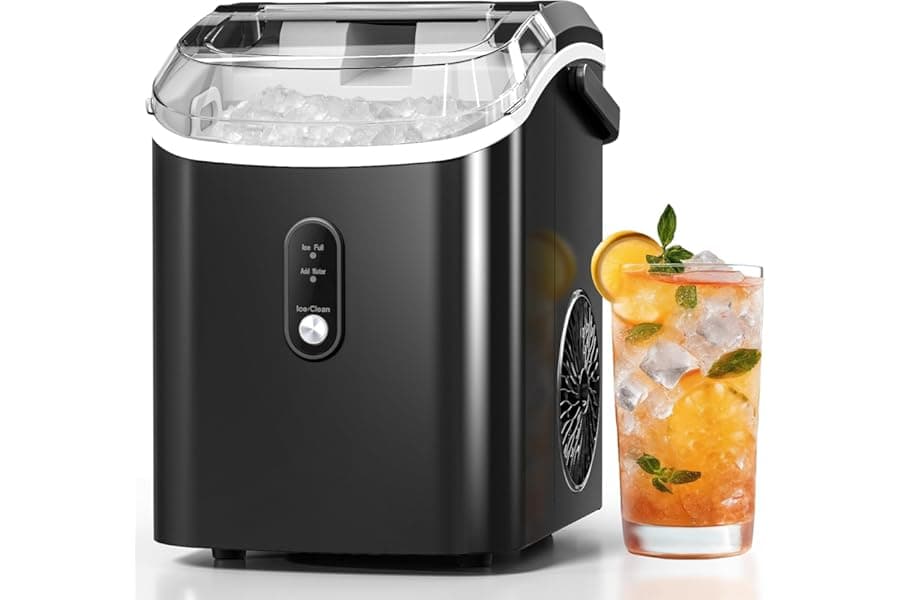 Nugget Ice Maker Countertop 35lbs/24H