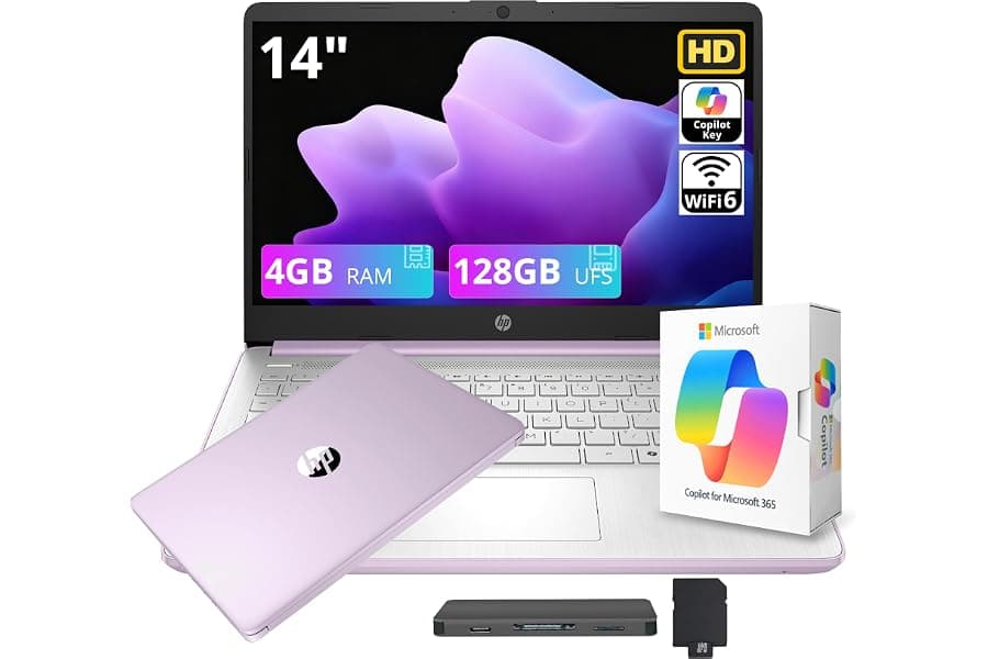 Budget-Friendly 14-Inch Laptop for Students and Remote Workers