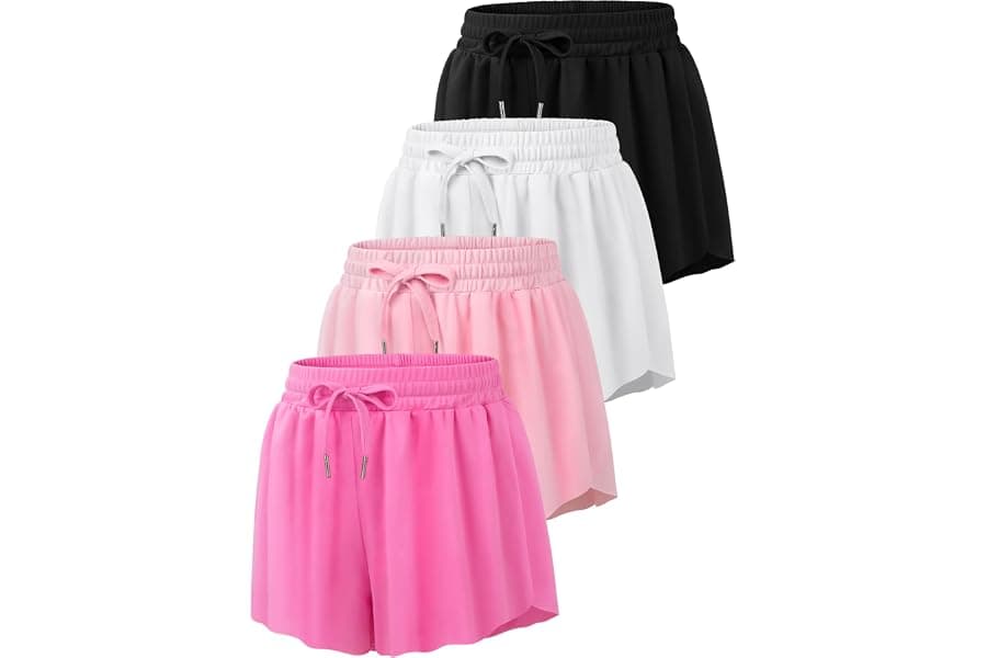 Best Butterfly Athletic Shorts for Girls