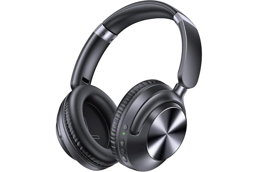 Wireless Noise Cancelling Headphones: 100H Battery & Hi-Res
