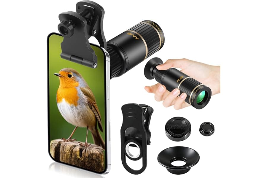 22x Telephoto Phone Lens for Wildlife and Sports Events