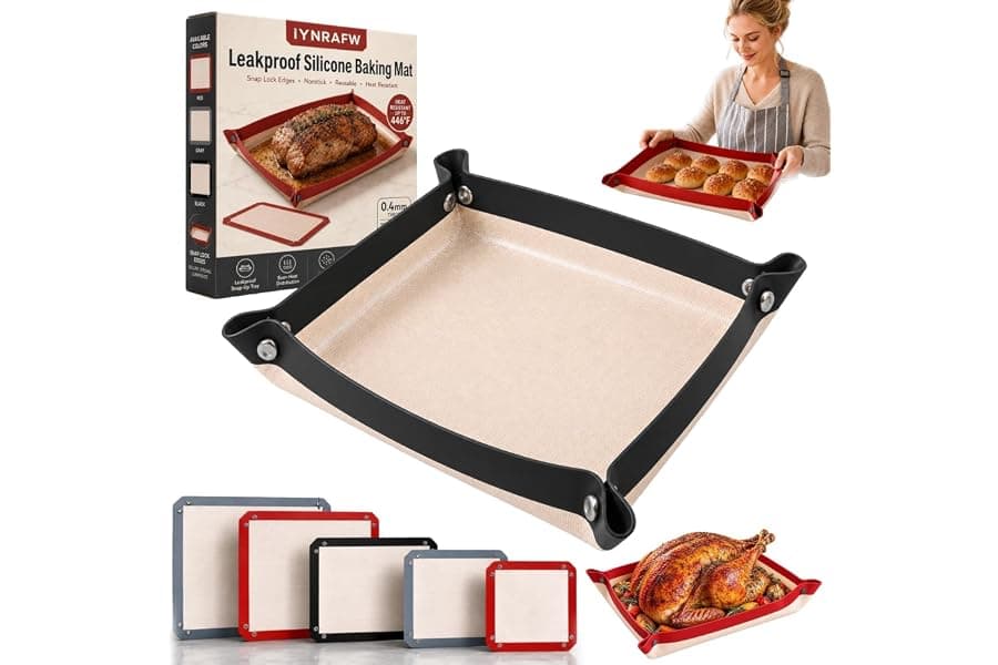 Leakproof Silicone Baking Mats: Reusable & Heat Resistant