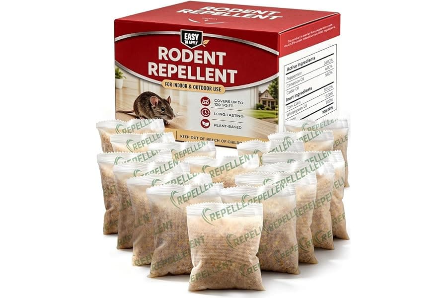 Best Rodent Repellent Pouches for Home Protection
