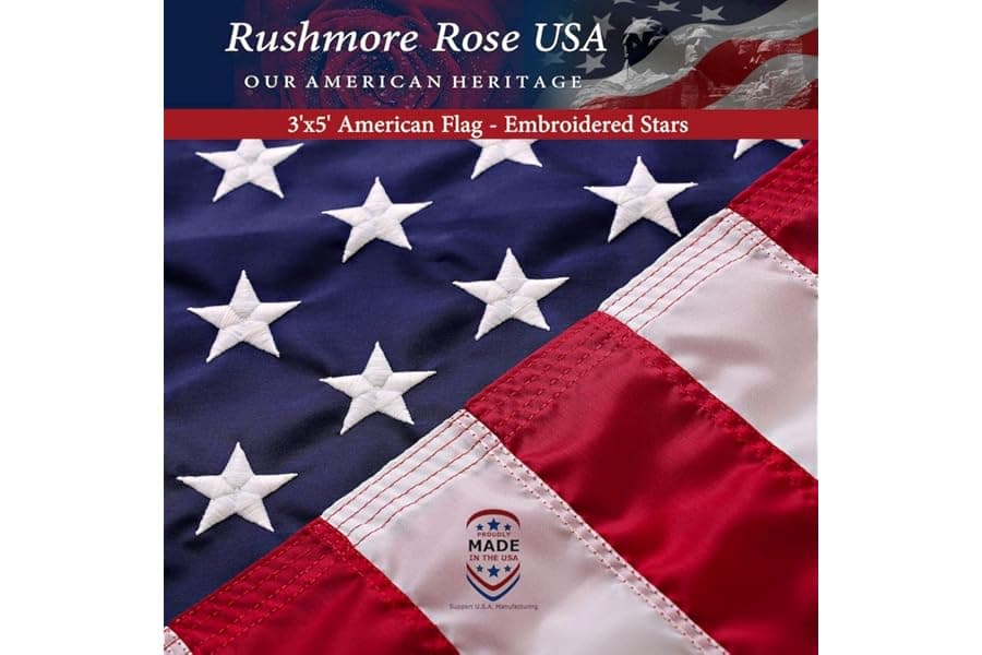 Best Heavy-Duty American Flags for Outside | 3X5