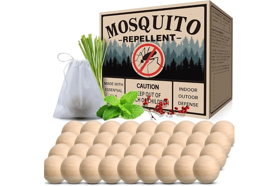 Natural Mosquito Repellent Balls for Yards and Patios