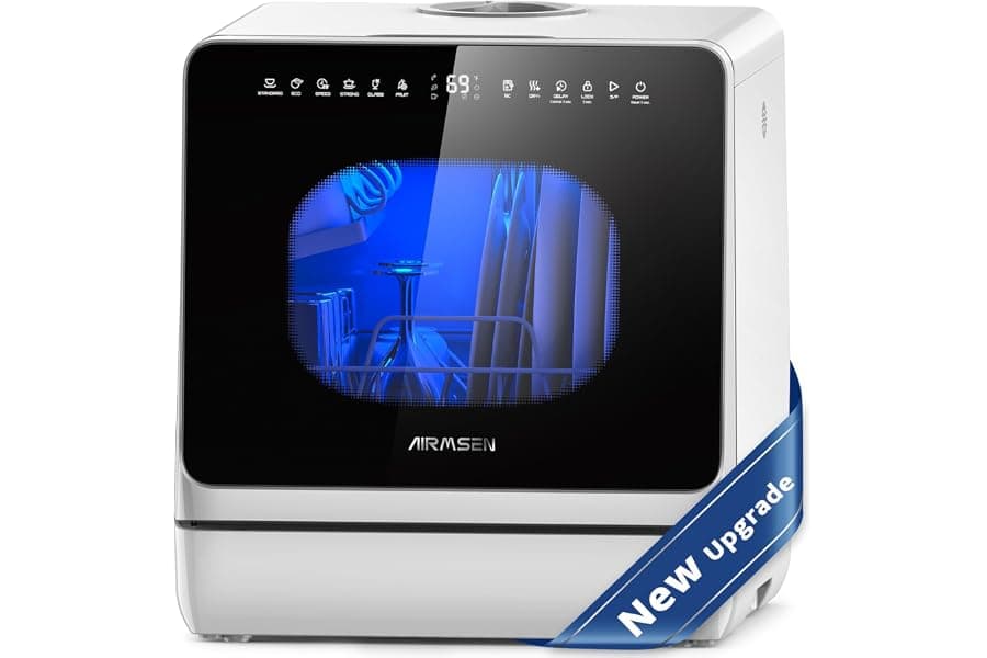 Best Compact No Hookup Countertop Dishwasher 2026