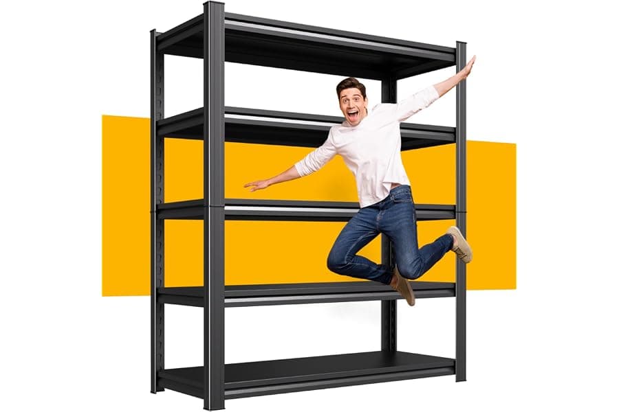 5-Tier Metal Garage Storage Shelves