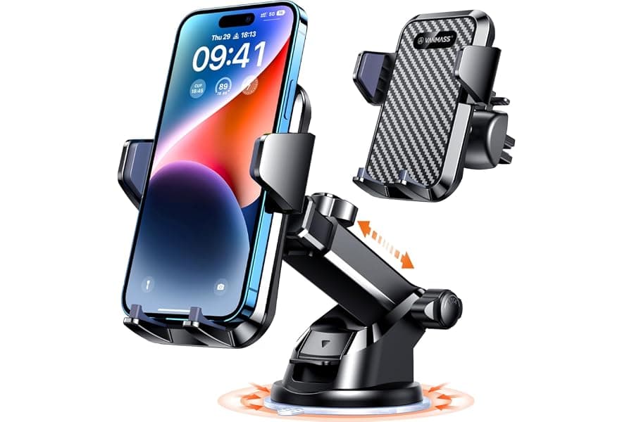 Best Car Phone Mount with Ultra-Strong Suction