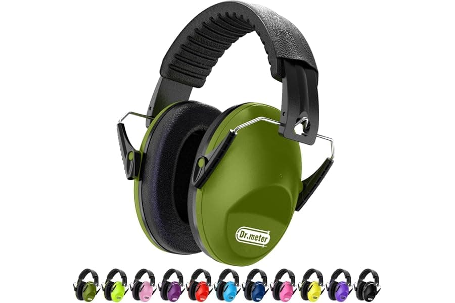 Noise Cancelling Ear Muffs: Adjustable Hearing Protection