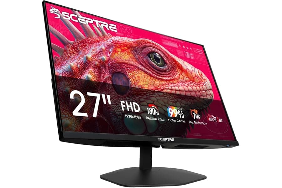Best 27-Inch Gaming Monitor with 180Hz Refresh Rate