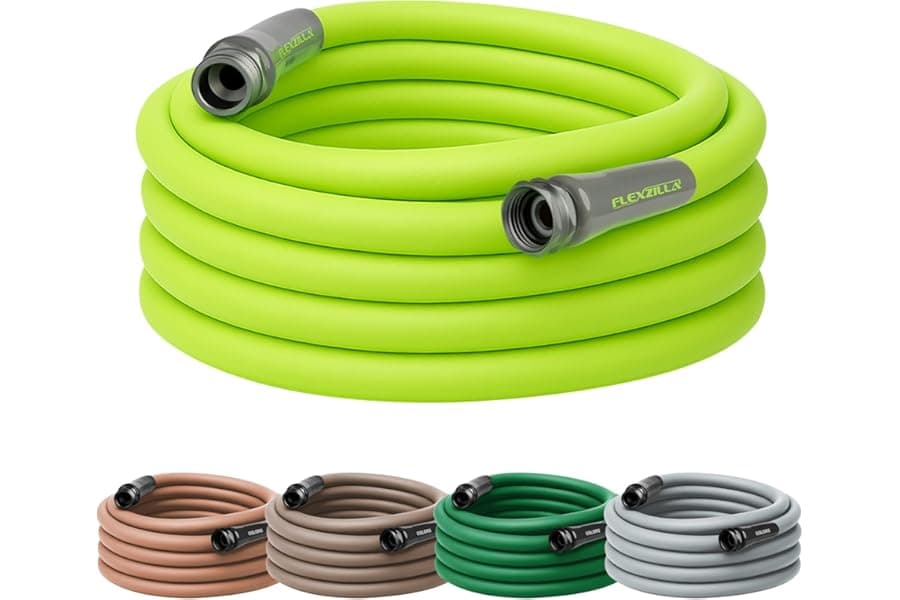 flexible lightweight garden hose for all-weather use